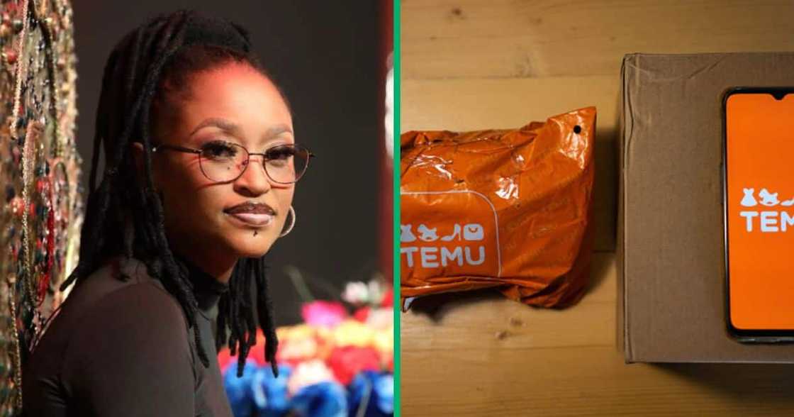 A woman shared her disappointment with Temu in a TikTok video. A woman shared her disappointment with Temu in a TikTok video.