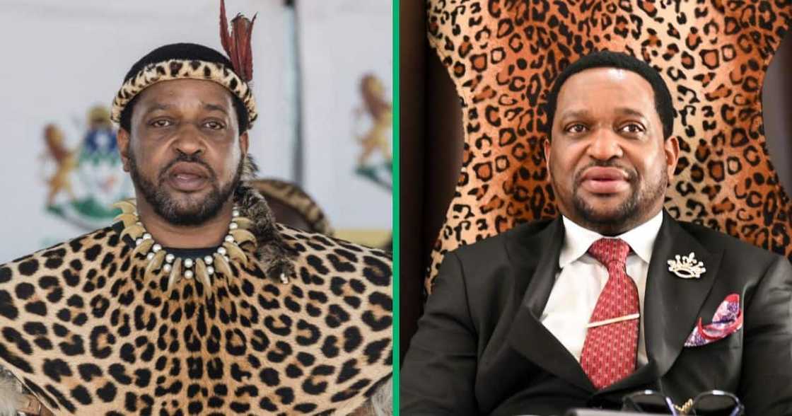 King Misuzulu kaZwelithini of the Zulu kingdom