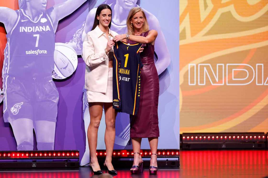 Caitlin Clark's WNBA draft Caitlin Clark's WNBA draft