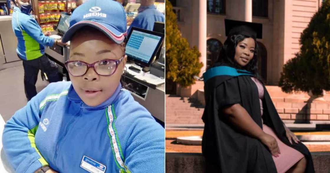 ‘Just Amazing’: Former Engen Cashier Bags a Degree in Microbiology ‘Just Amazing’: Former Engen Cashier Bags a Degree in Microbiology