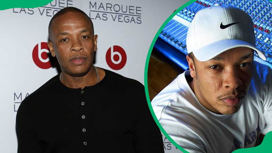 Dr. Dre having a good time Dr. Dre having a good time