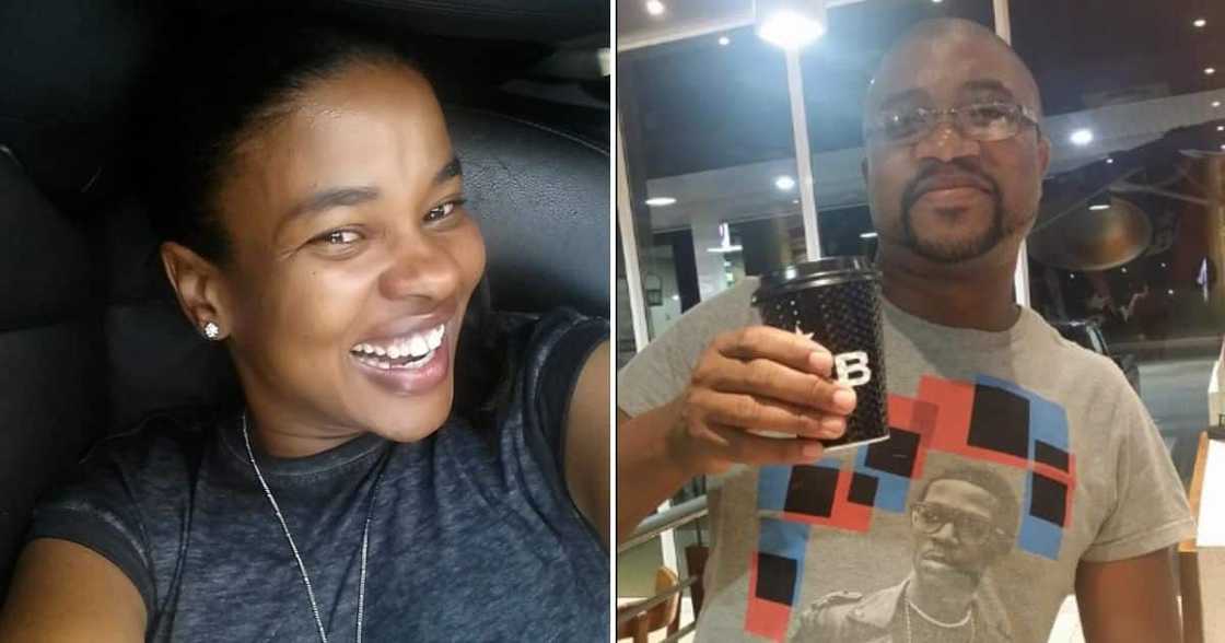 Hellen Hassim and her cheating husband. Hellen Hassim and her cheating husband.