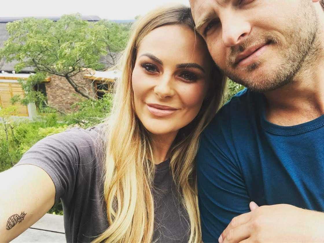 Karlien van Jaarsveld husband