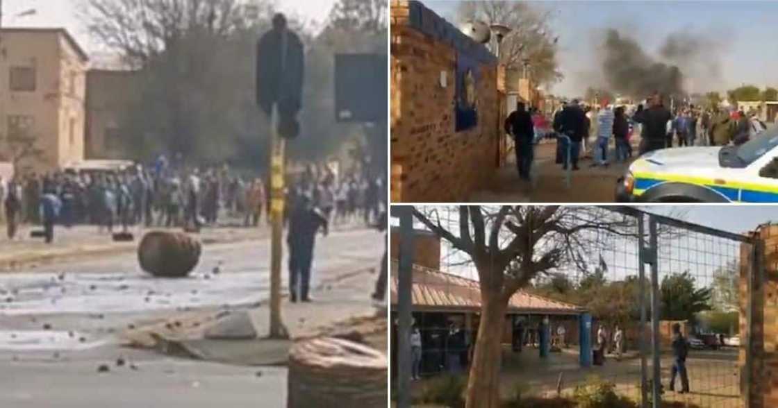 Eldorado Park: Clip shows cops & residents clashing following protests Eldorado Park: Clip shows cops & residents clashing following protests