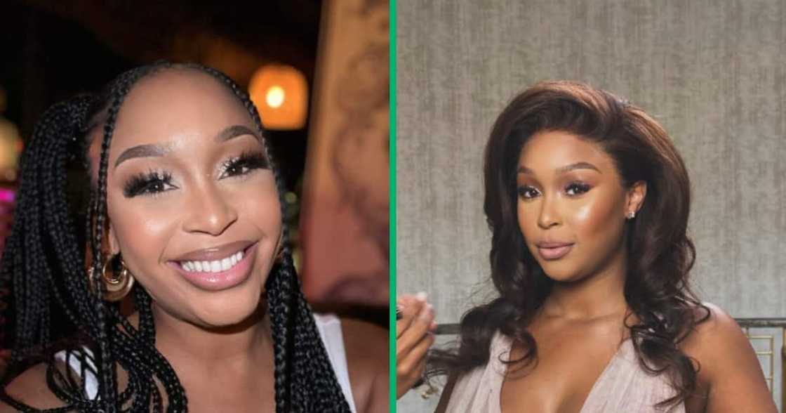 Minnie Dlamini shared a picture of herself with her son Minnie Dlamini shared a picture of herself with her son