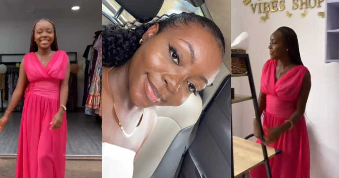 Driven lady opens her own physical store Driven lady opens her own physical store