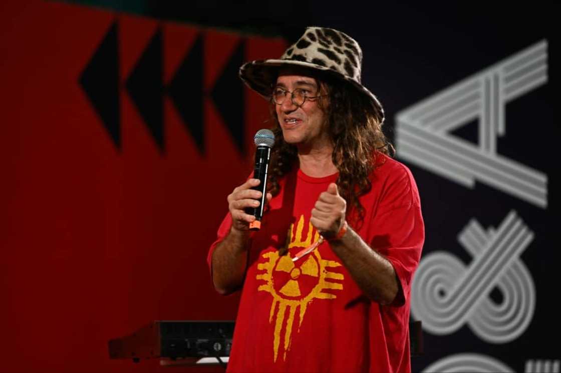 Leading artificial intelligence researcher Ben Goertzel speaks at Web Summit in Rio de Janeiro