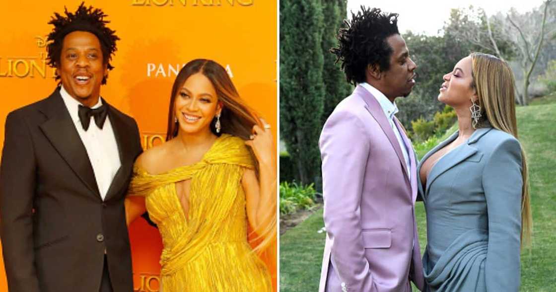 Beyoncé and Jay-Z were clingy in their latest pictures. Beyoncé and Jay-Z were clingy in their latest pictures.