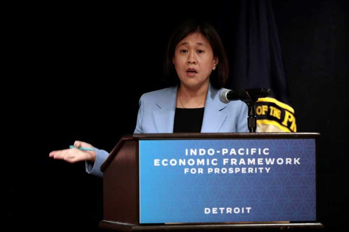 US Trade Representative Katherine Tai says "fragile supply chains and an unsustainable version of globalization" calls for reform US Trade Representative Katherine Tai says "fragile supply chains and an unsustainable version of globalization" calls for reform