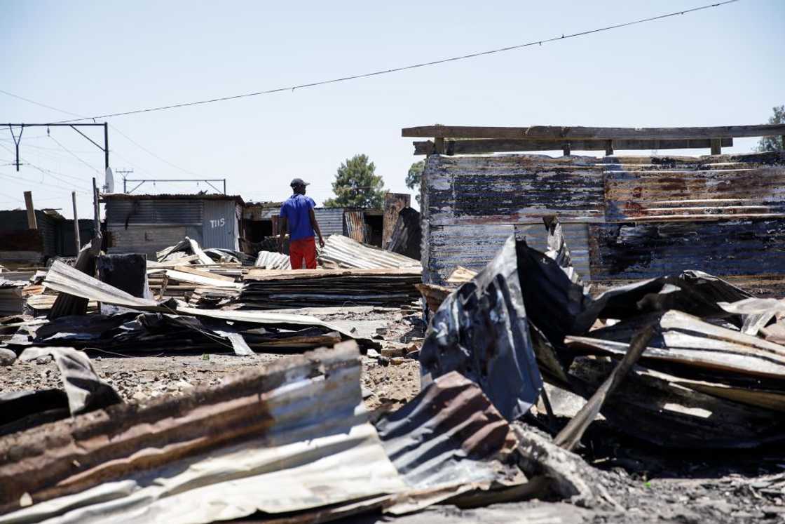 A shack fire killed three members of a family in Bloemfontein, Free State A shack fire killed three members of a family in Bloemfontein, Free State