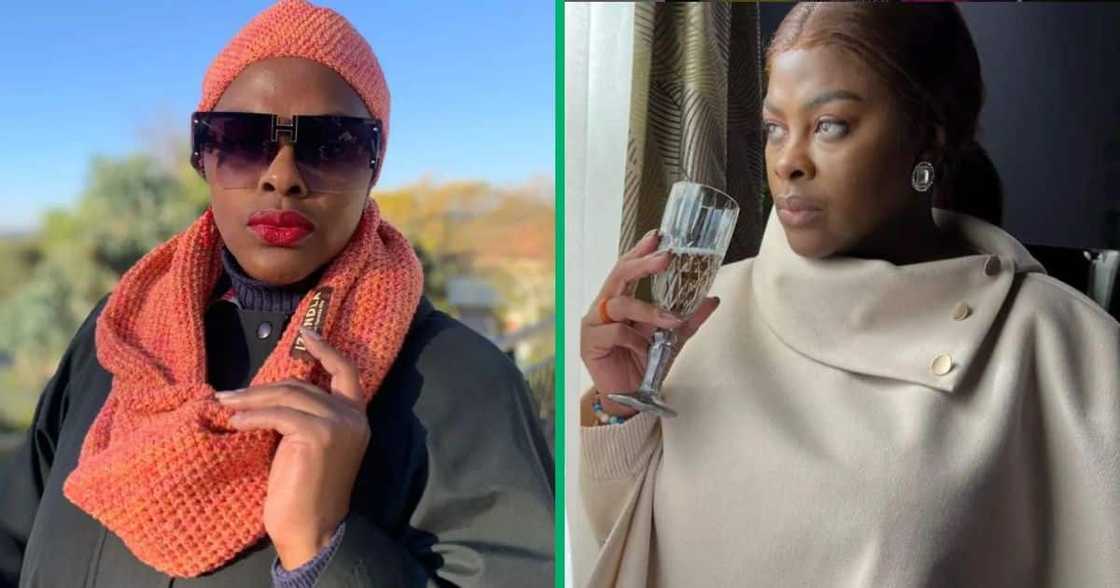 Dawn Thandeka King has slammed a fake TikTok page.