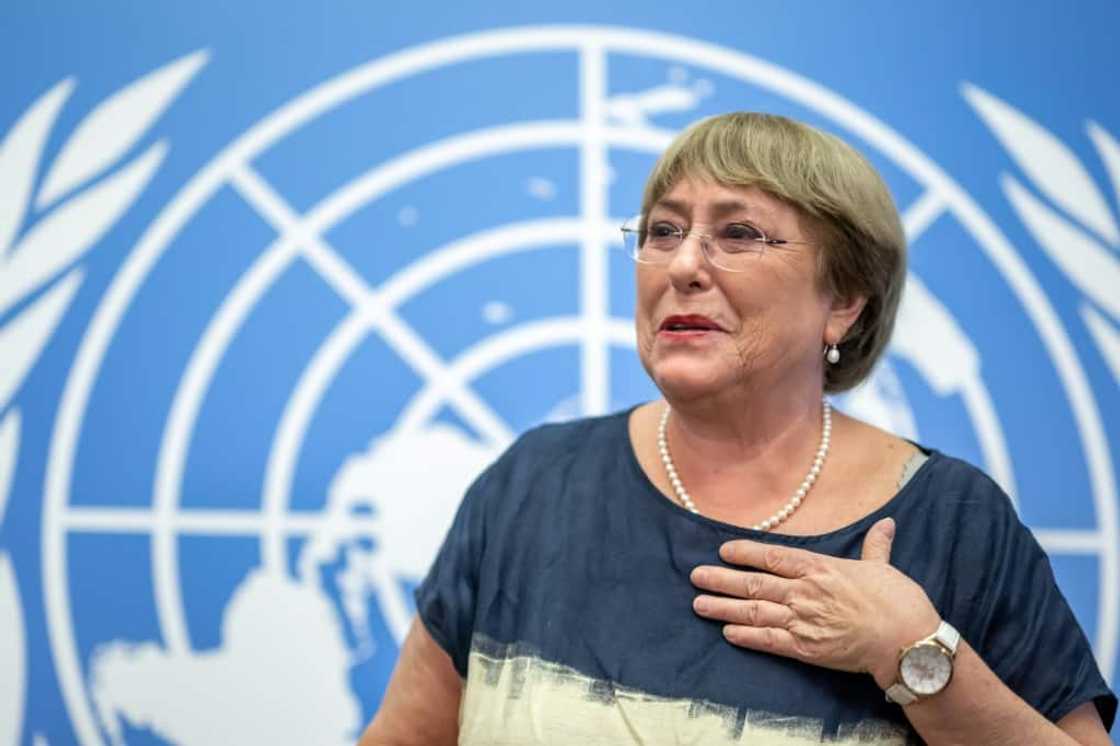 The row over a long-promised report on the rights situation in Xinjiang remains unresolved The row over a long-promised report on the rights situation in Xinjiang remains unresolved