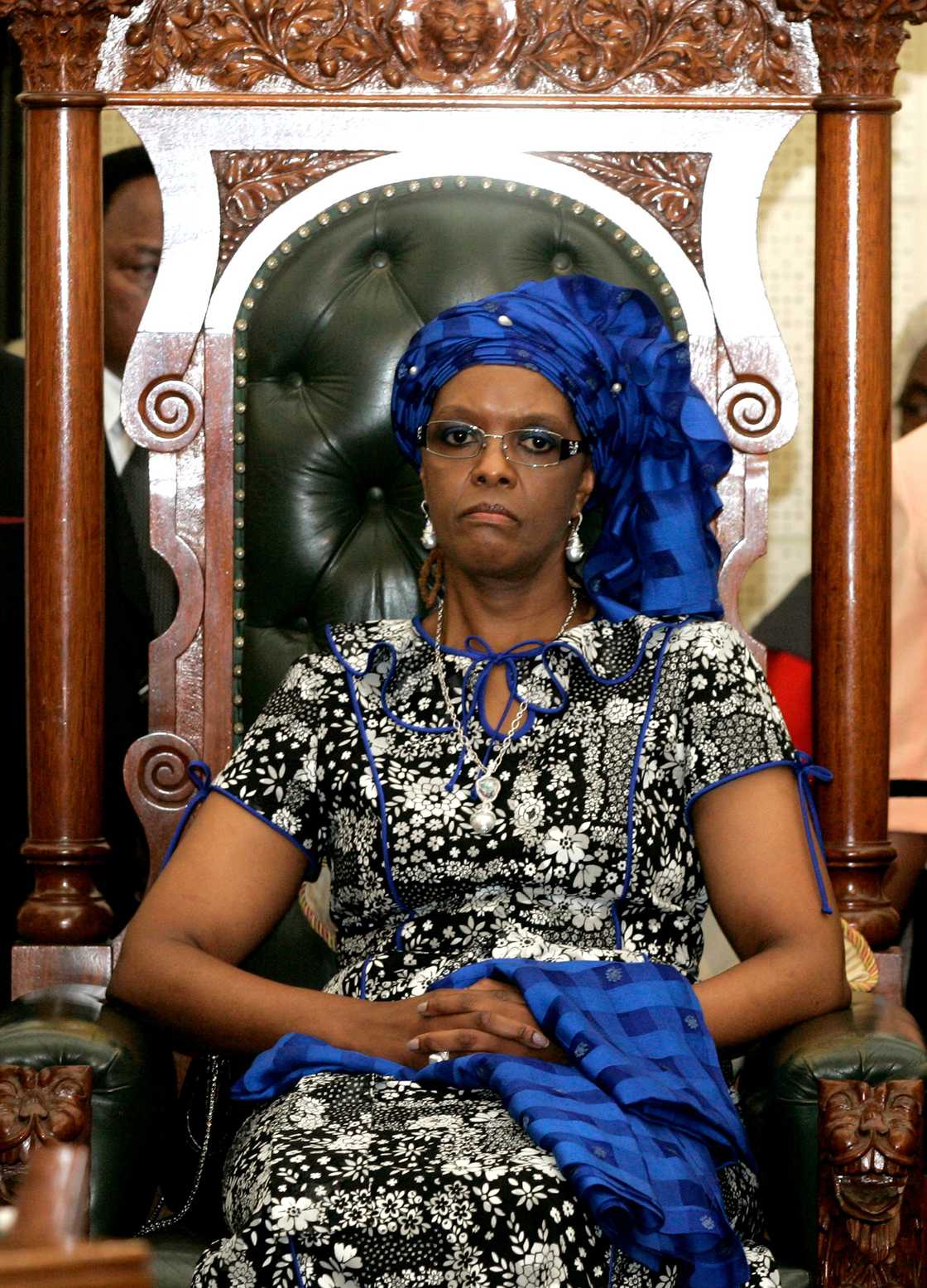 Robert Mugabe's widow Grace Mugabe is not pleased that her son was arrested