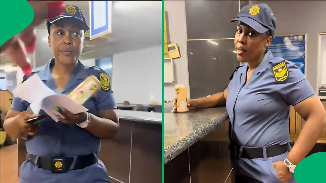 Vexed 'international lawyer' takes on 'drinking' cop over arrest in viral video Vexed 'international lawyer' takes on 'drinking' cop over arrest in viral video