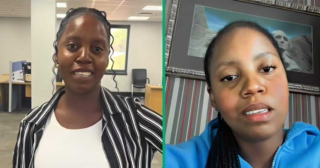 A TikTok video shows a woman thanking her brother for his grand gesture. A TikTok video shows a woman thanking her brother for his grand gesture.