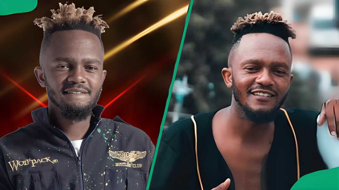 Kwesta looks composed in his photos