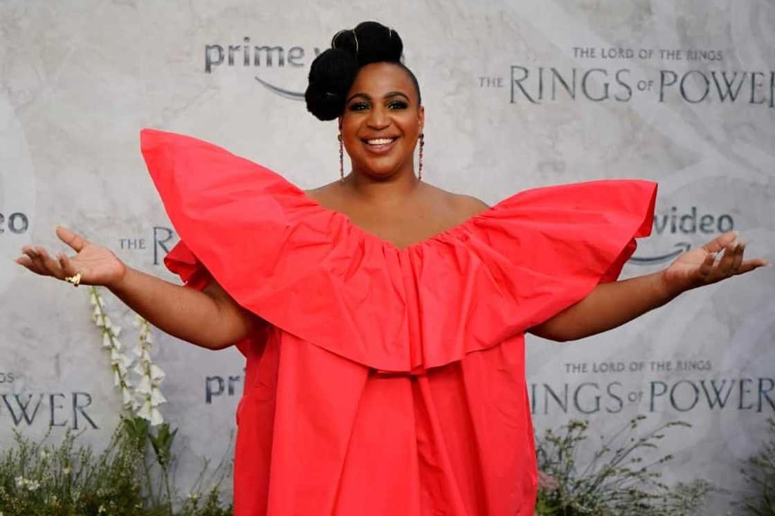 British actress Sophia Nomvete plays Princess Disa, the first female dwarf and first Black dwarf depicted on screen in Tolkien's world, in "The Lord of the Rings: The Rings of Power" British actress Sophia Nomvete plays Princess Disa, the first female dwarf and first Black dwarf depicted on screen in Tolkien's world, in "The Lord of the Rings: The Rings of Power"