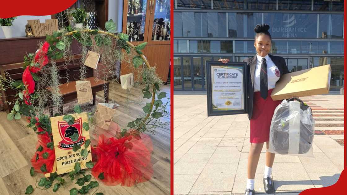 Open Air School in South Africa and student Open Air School in South Africa and student