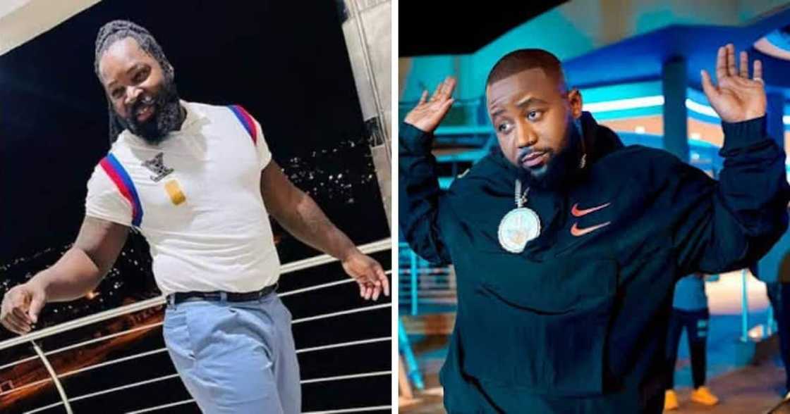 Big Zulu and Cassper Nyovest Big Zulu and Cassper Nyovest