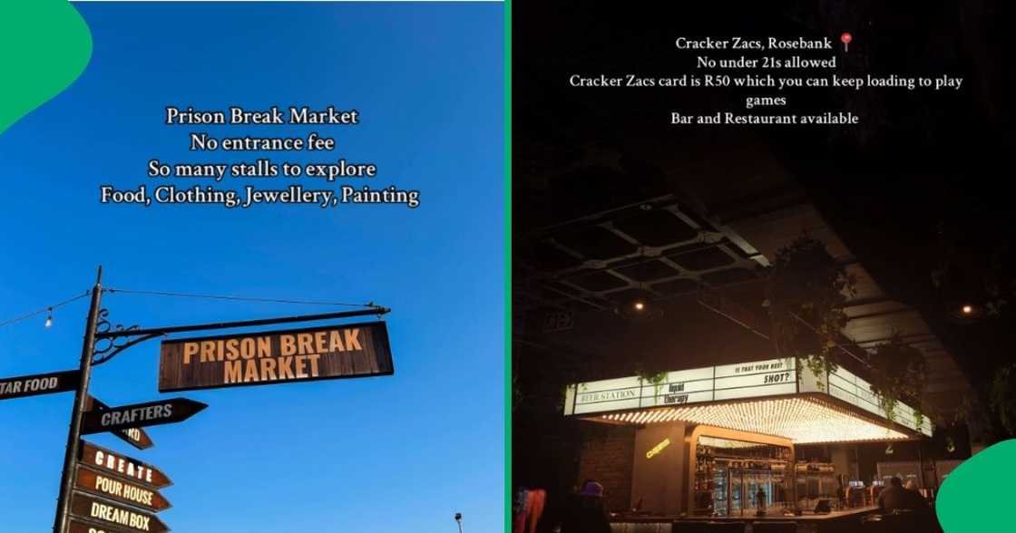 Visit Prison Break Market and Cracker Zacs this summer.