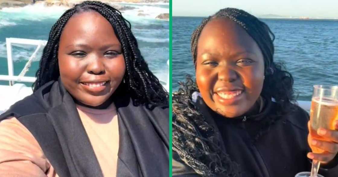 Woman shared a TikTok video of herself visiting Cape Town attractions on a low budget. Woman shared a TikTok video of herself visiting Cape Town attractions on a low budget.