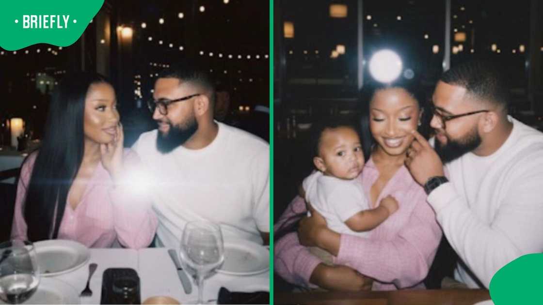 A man created AI images of himself with Uncle Waffles and their 'child.' A man created AI images of himself with Uncle Waffles and their 'child.'