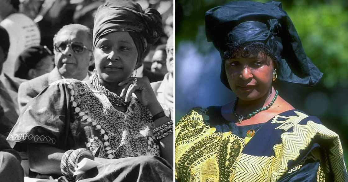 Winnie Madikizela-Mandela looked amazing in a doek Winnie Madikizela-Mandela looked amazing in a doek