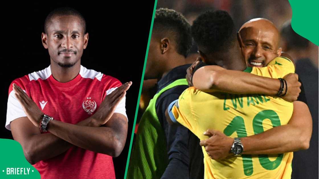 Rulani Mokwena reacted on Themba Zwane's omission in the CAF Champions League final against Pyramids FC. Rulani Mokwena reacted on Themba Zwane's omission in the CAF Champions League final against Pyramids FC.