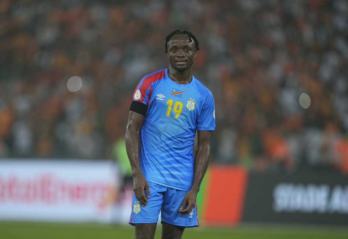 Fiston Mayele at the Olympic Stadium of Ebimpe, in Abidjan, Ivory Coast Fiston Mayele at the Olympic Stadium of Ebimpe, in Abidjan, Ivory Coast