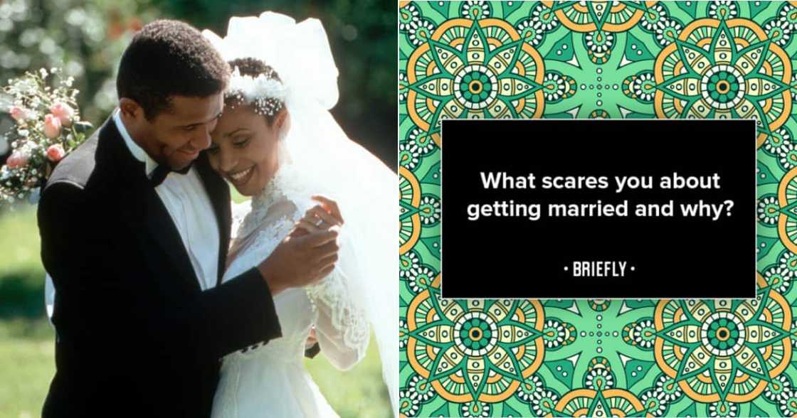 Marriage, Scared, Why, Opinions, Mzansi, Social media reactions Marriage, Scared, Why, Opinions, Mzansi, Social media reactions