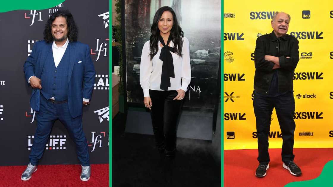 Funny Mexican stand-up comedians Felipe Esparza (L), Anjelah Johnson (M), Cheech Marin (R) Funny Mexican stand-up comedians Felipe Esparza (L), Anjelah Johnson (M), Cheech Marin (R)