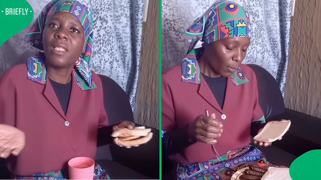 A homeowner in South Africa confronted her domestic worker over a full plate of food in a video.