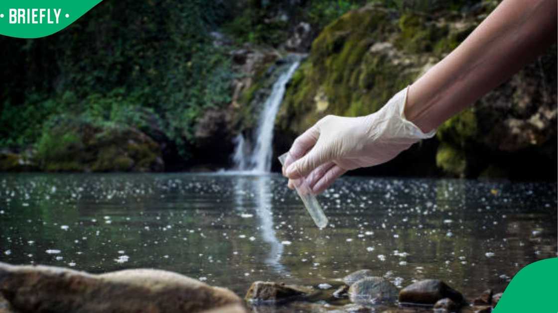 water quality sample water quality sample