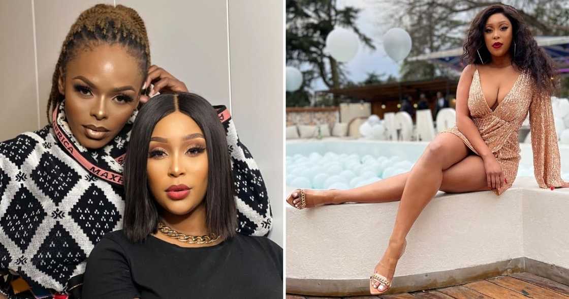 Unathi gives Minnie praise Unathi gives Minnie praise