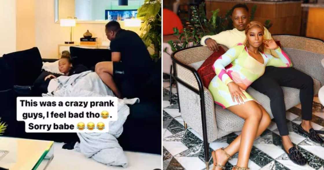 Mr and Mrs Phoenix prank each other on TikTok Mr and Mrs Phoenix prank each other on TikTok