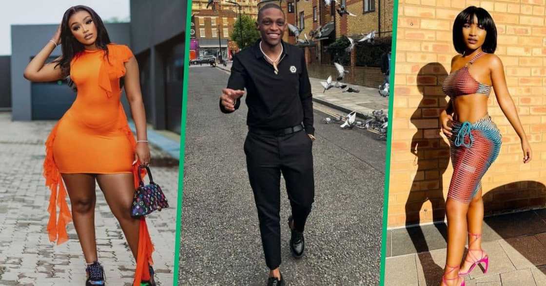 Amapiano DJ Melzi and his content creator wife, Andiswa Selepe and his model side chick, Lallah. Amapiano DJ Melzi and his content creator wife, Andiswa Selepe and his model side chick, Lallah.