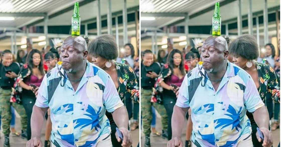 South Africans are thrilled by the video of a father dancing at a party. Image: Twitter South Africans are thrilled by the video of a father dancing at a party. Image: Twitter