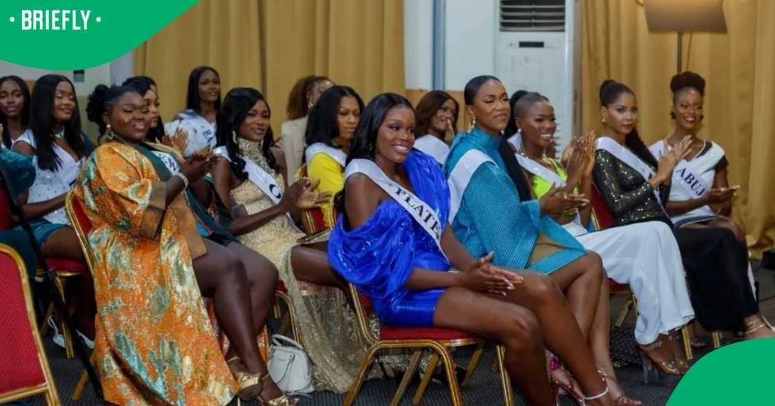 Miss Universe Nigeria shared photos from the first day of camp