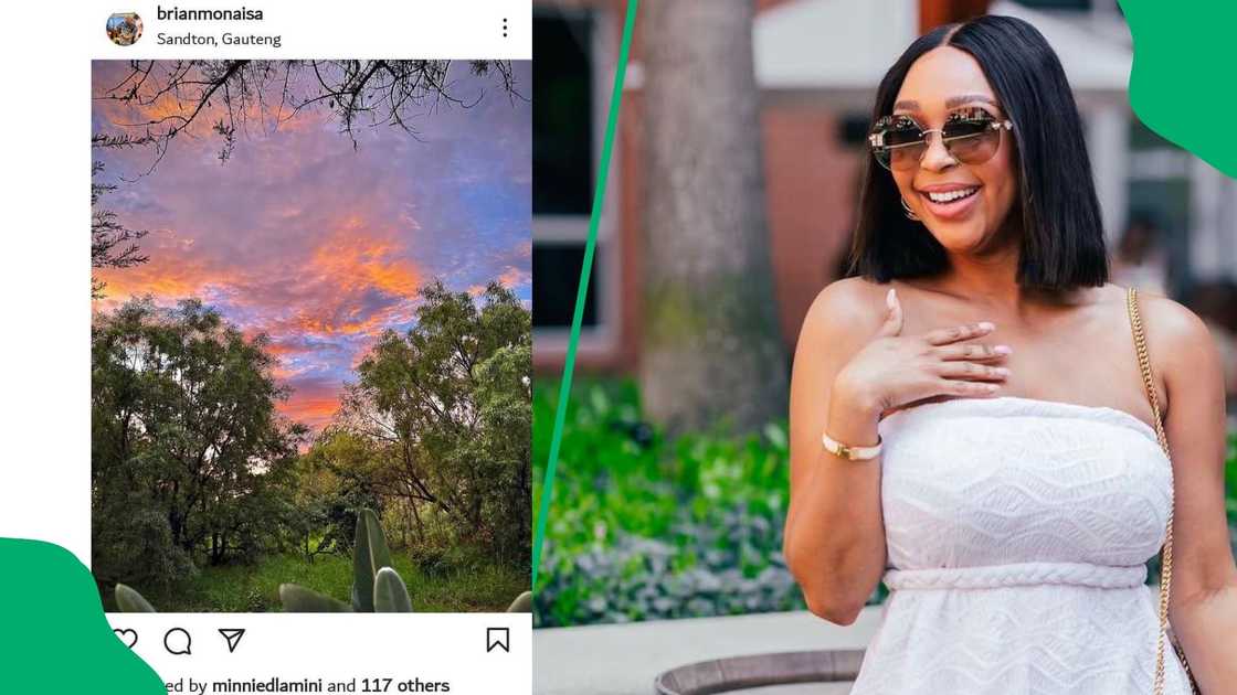 Minnie Dlamini likes Monaisa's post