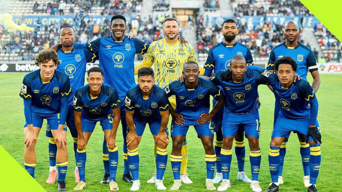 Cape Town City are 13th on the PSL log after eight matches played.