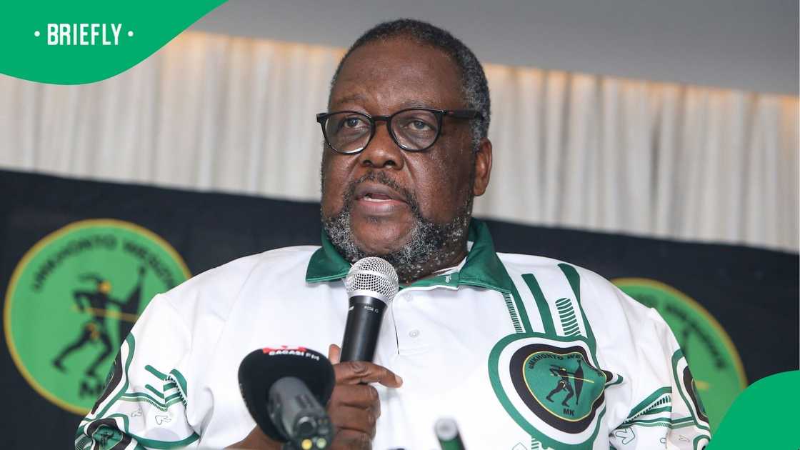MK Party National Chairperson Nkosinathi Nhleko MK Party National Chairperson Nkosinathi Nhleko