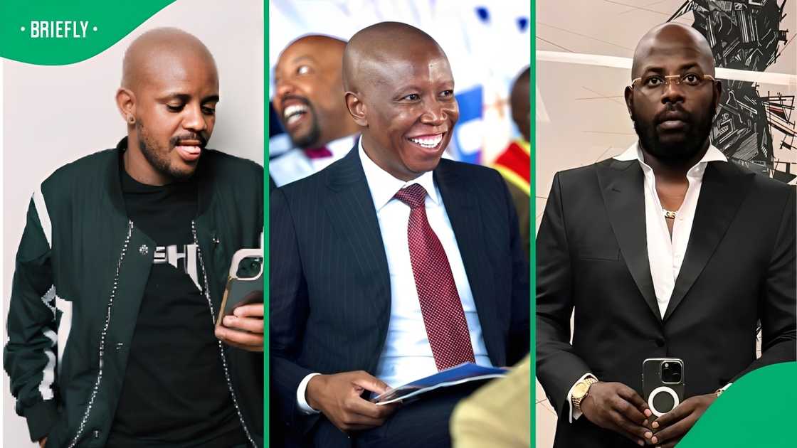 Malema meets Maphorisa at Kabza's party