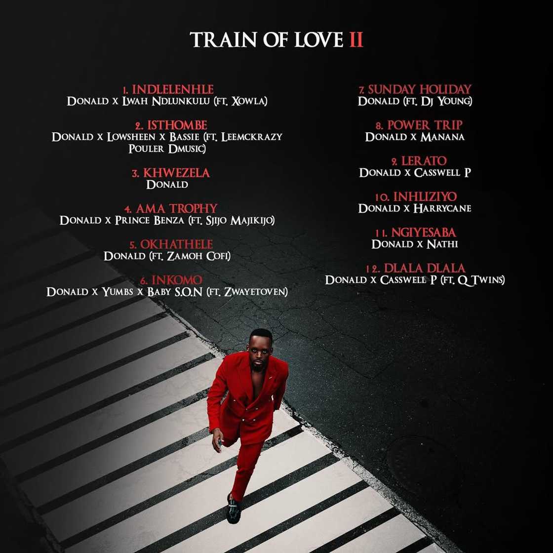 Donald Tracklist Donald Tracklist
