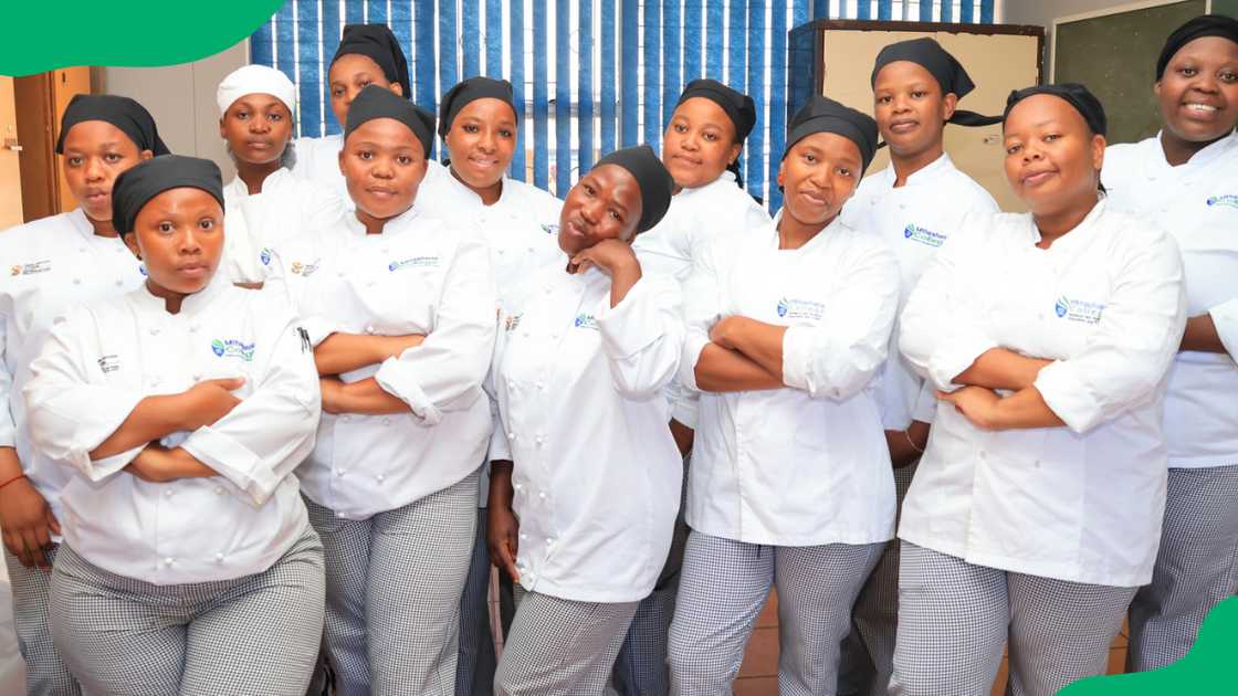 Mthashana TVET College Hospitality students. Mthashana TVET College Hospitality students.