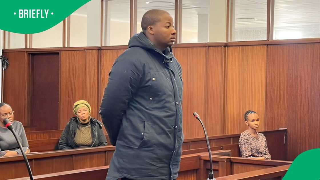 Minenhle Makhaye appearing in the Durban Magistrate's Court. Minenhle Makhaye appearing in the Durban Magistrate's Court.