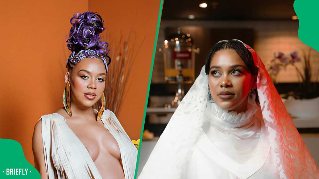 Netizens reacted to Sho Madjozi's son