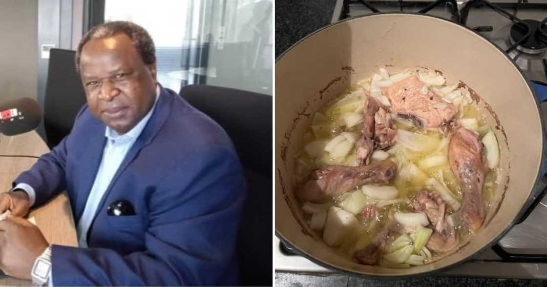 Tito Mboweni, food, cooking, Mzansi Tito Mboweni, food, cooking, Mzansi