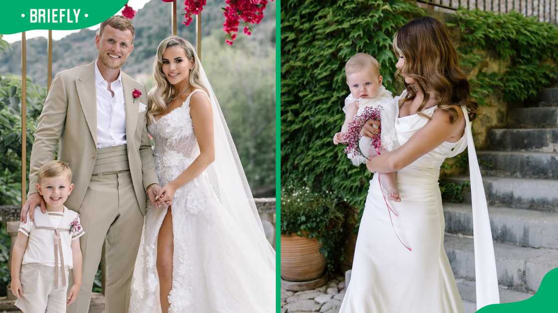 Georgia Kousoulou with her husband and children Georgia Kousoulou with her husband and children