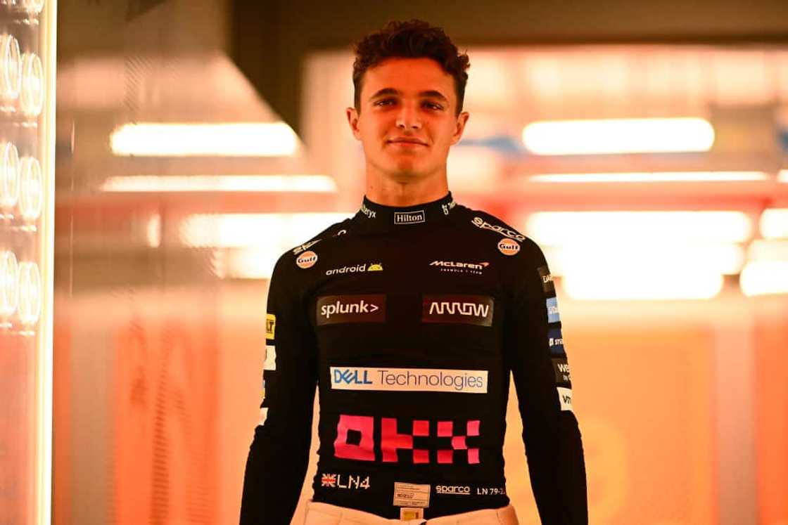 Lando Norris looking on in the Paddock during previews ahead of the F1 Grand Prix of Singapore Lando Norris looking on in the Paddock during previews ahead of the F1 Grand Prix of Singapore