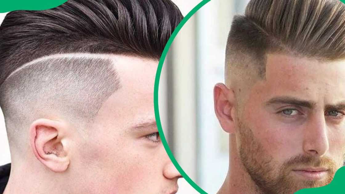 Pompadour fade Pompadour fade